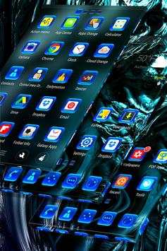 Ice Cave Launcher Theme screenshot 2