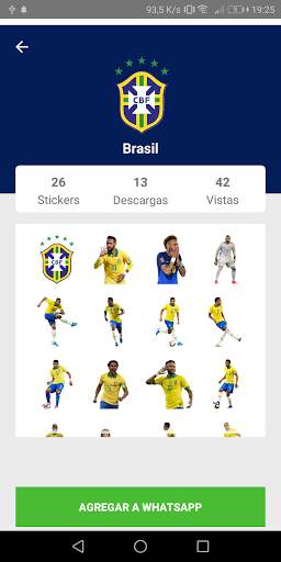 ⚽ America Cup Stickers for WhatsApp WAStickerApps screenshot 5