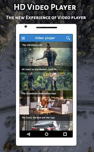 HD Video Player screenshot 1