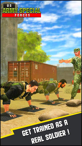 US Army Special Forces Cadet Boot Camp Training 3D screenshot 4