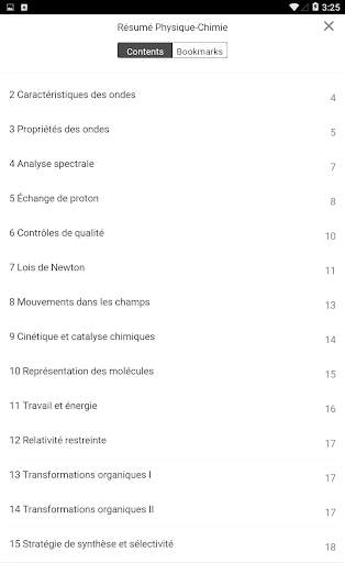 Résumés de Cours Physique-Chimie - Terminale скриншот 2