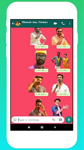 Dhanush New Stickers screenshot 8