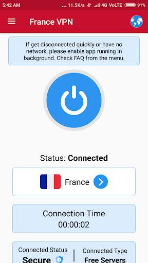 France VPN - Free France IP Address & Fast Proxy screenshot 8