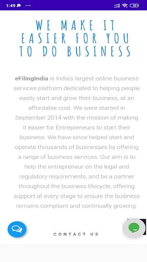 eFiling India- Income Tax, GST & Registration screenshot 2