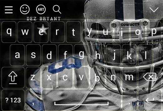 NEW Dallas Cowboys keyboard screenshot 5