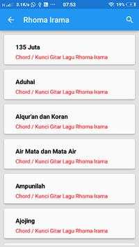 Chord/Kunci Gitar Lagu Dangdut screenshot 10