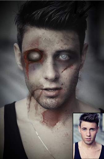 Horror Face Maker (Zombie) screenshot 3