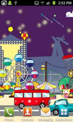 Cartoon Park Live Wallpaper screenshot 1