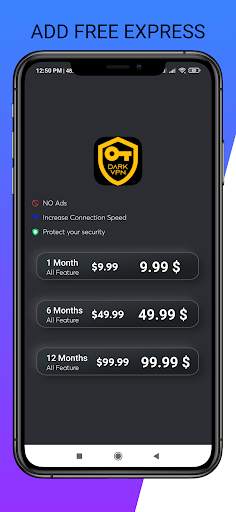 Dark VPN - Fast & Secure VPN screenshot 4