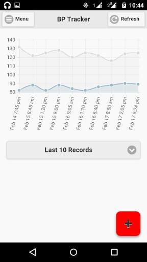 BP Tracker screenshot 2