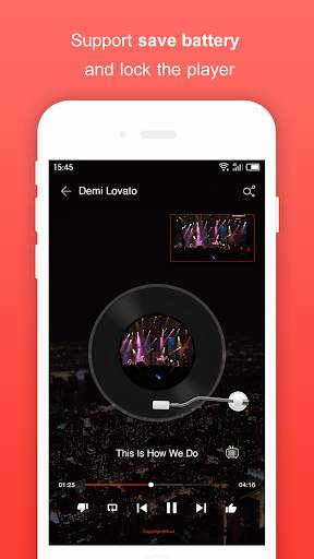 Music for Youtube Player: Red  screenshot 6