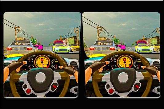 Turbo Traffic Car Racing: VR screenshot 5