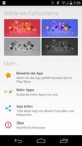 Lollipop Live Wallpaper screenshot 2