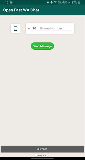Open Fast WA Chat (No Ads) screenshot 1