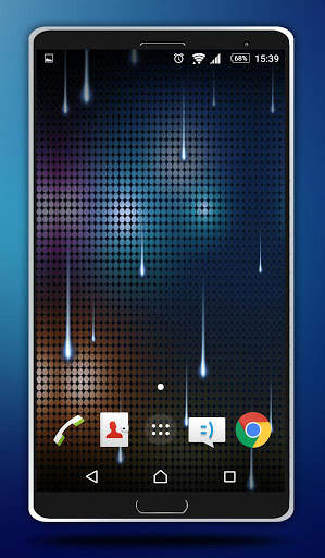 Star Rain Live Wallpaper screenshot 5