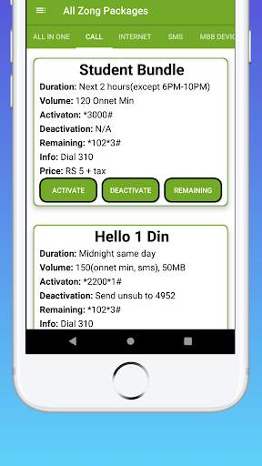 Zong Packages 2021 | Zong Packages 2021 Newest screenshot 4