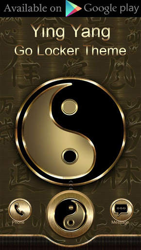 Ying Yang 3D Next Launcher theme screenshot 6