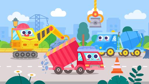 DuDu Engineering Truck Game screenshot 1