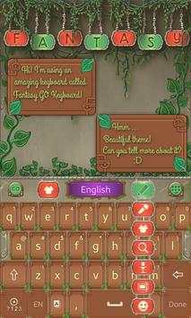 Fantasy GOKeyboard Theme Emoji screenshot 5