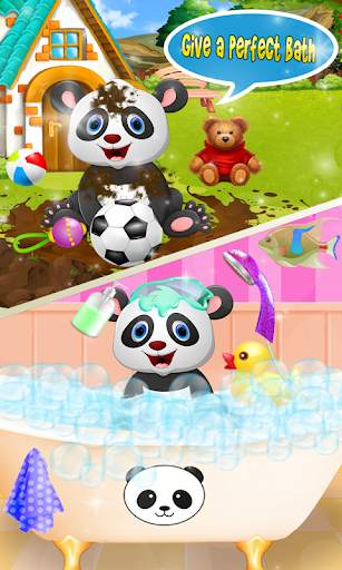 Baby Panda Birthday Party - Kids Fun Game screenshot 2