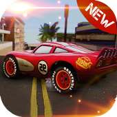 Mcqueen Lightning Car Racing League logo