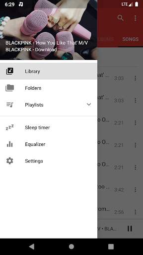 Simple Music Box MediaStore Featured Music Player screenshot 5
