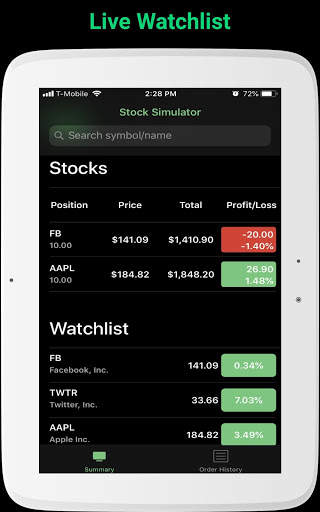StockMarketSim - Stock Market Simulator screenshot 12