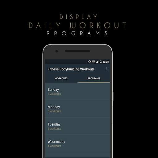 Fitness bodybuilding Workouts screenshot 7