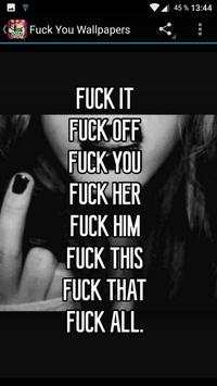 Fuck You Wallpapers screenshot 2
