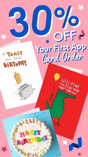 Moonpig Birthday Cards & Gifts screenshot 1