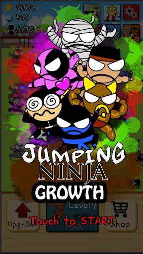 Ninja Growth - Brand new clicker game screenshot 1