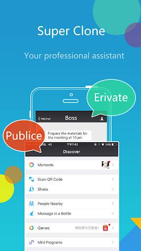 Multi WeChat - App Cloner, Dual apps screenshot 3