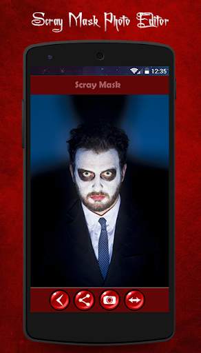 Scary Mask Photo Effect Horror screenshot 5