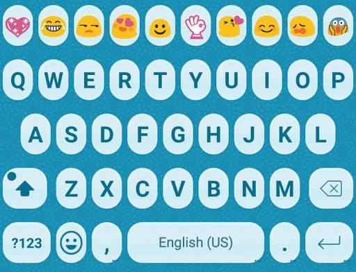 Little Blue Point Keyboard screenshot 4