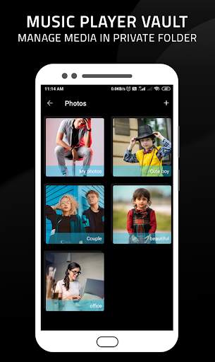 Music Player Vault - Hide photo,video screenshot 4