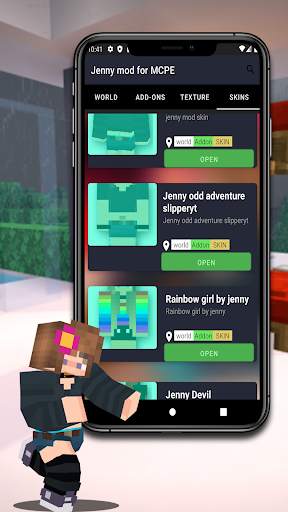 Jenny mod for MCPE screenshot 4