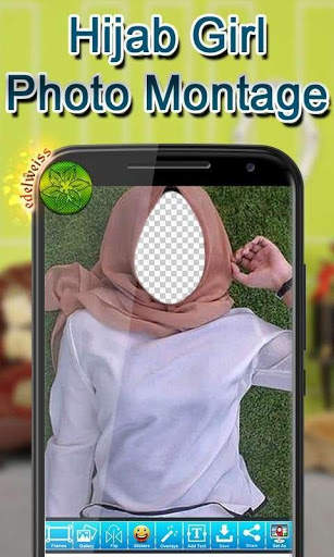 Hijab Girl Photo Montage screenshot 2