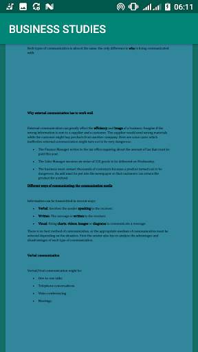IGCSE Business Studies Notes скриншот 7