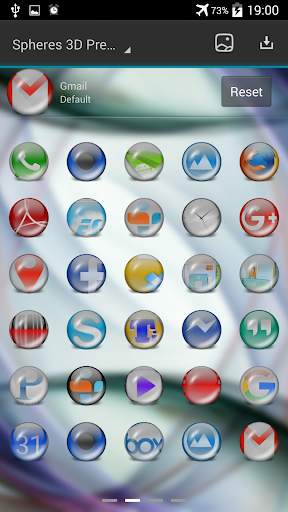 Next Launcher Theme Sphere screenshot 8