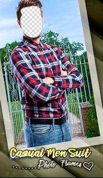 Casual Men Suit Photo Frames screenshot 1
