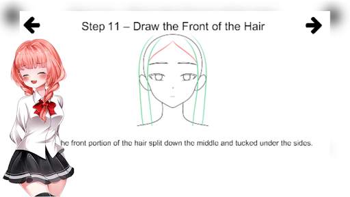 How to draw anime and manga step by step guide screenshot 4