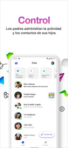 Messenger Kids – La app de men screenshot 3