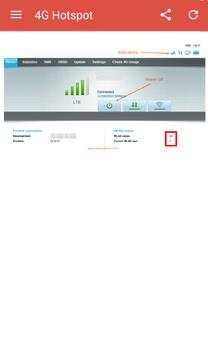 4G wifi Hotspot Airtel Huawei screenshot 5
