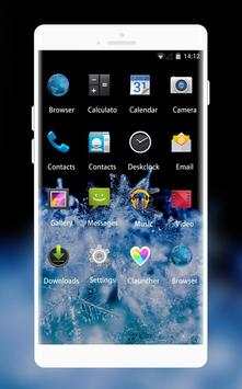 Winter Launcher Theme for Micromax Canvas Social screenshot 2