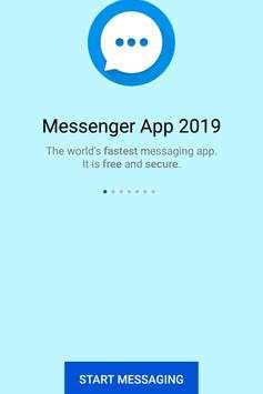 Messenger App 2019 screenshot 1