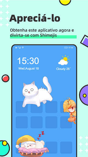 Shimeji - mascotes de anime screenshot 5