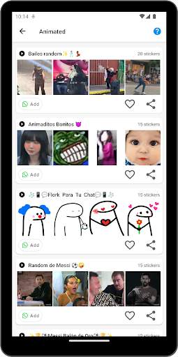 WASticker Stickers maker screenshot 12