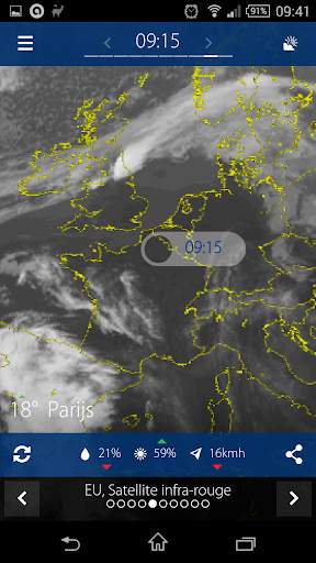 Meteox.fr - radar de pluie screenshot 5