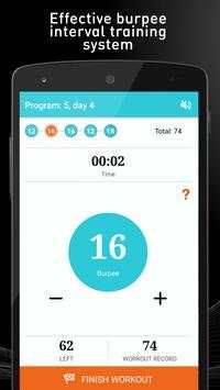 Burpee workout - HIIT & Crossfit challenge screenshot 3