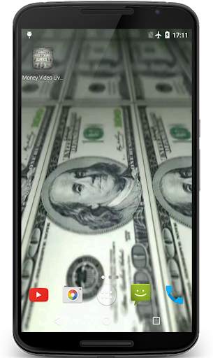 Money Video Live Wallpaper screenshot 1